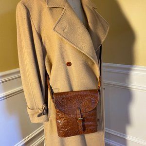 Vintage Mulbery Brown Crossbody bag